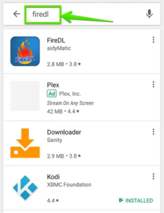 Firedl android
